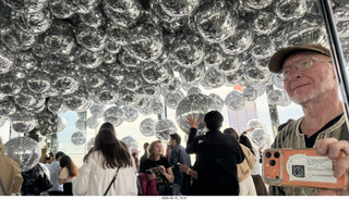 309 a2v. New York City - Summit, One Vanderbilt - bubble balls + Adam
