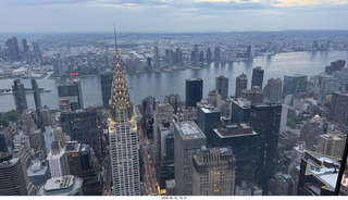 377 a2v. New York City - Summit, One Vanderbilt - Chrysler Building lit up