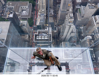 399 a2v. New York City - Summit, One Vanderbilt photo with Adam looking down