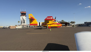 2 a2w. Falcon Field (FFZ) - cool fire-fighting airplane