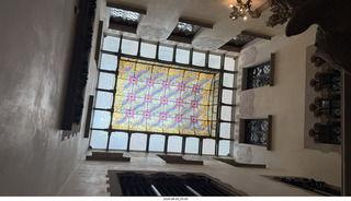 26 a2y. Spain - Barcelona - Casa Amatller designed by Gaudi's rival Josep Puig i Cadafalch, owned by chocolatier Antoni Amatller