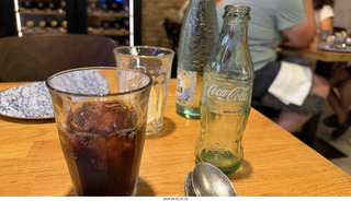 64 a2y. Spain - Barcelona - lunch with coke zero