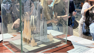 75 a2y. Spain - Barcelona - Sagrada Familia model