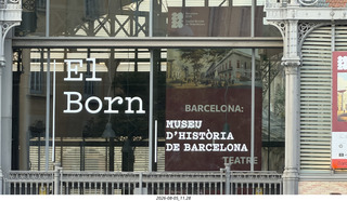 193 a2y. Spain - Barcelona - Born area - Museum of History of Barcelona