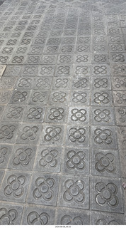 2 a2y. Spain - Barcelona - artistic street tiles