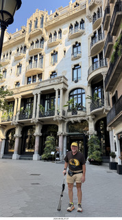 21 a2y. Spain - Barcelona - Gaudi building + Adam