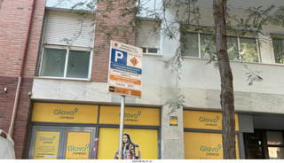 28 a2y. Spain - Barcelona - parking sign