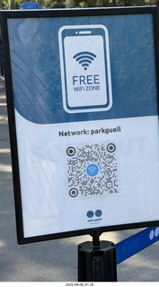 30 a2y. Spain - Barcelona - free WiFi zone