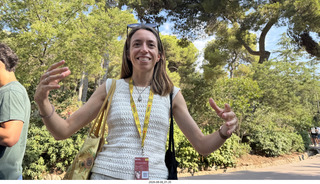 33 a2y. Spain - Barcelona - my tour guide Kataryna