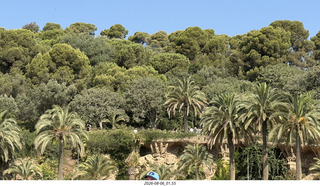 51 a2y. Spain - Barcelona - Park Guell (Gaudi)