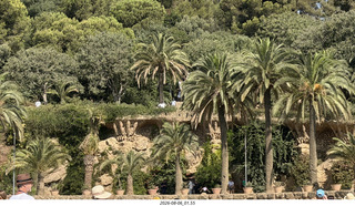 53 a2y. Spain - Barcelona - Park Guell (Gaudi)