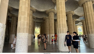 74 a2y. Spain - Barcelona - Park Guell (Gaudi)