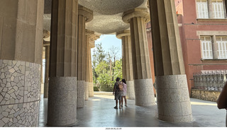 75 a2y. Spain - Barcelona - Park Guell (Gaudi)