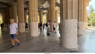 77 a2y. Spain - Barcelona - Park Guell (Gaudi)