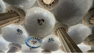 85 a2y. Spain - Barcelona - Park Guell (Gaudi)