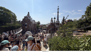 90 a2y. Spain - Barcelona - Park Guell (Gaudi)