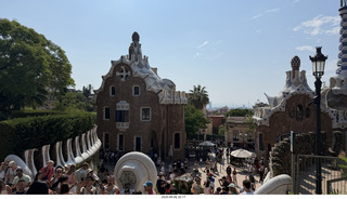 91 a2y. Spain - Barcelona - Park Guell (Gaudi)