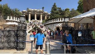 105 a2y. Spain - Barcelona - Park Guell (Gaudi)