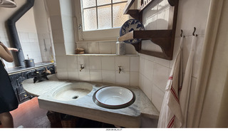 149 a2y. Spain - Barcelona - La Pedrera bathroom