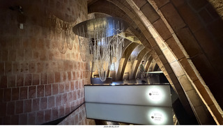 165 a2y. Spain - Barcelona - La Pedrera - catenary curves