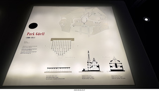 167 a2y. Spain - Barcelona - La Pedrera - map display