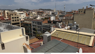 211 a2y. Spain - Barcelona - La Pedrera - roof view