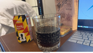 242 a2y. Spain - Barcelona - breakfast soda pop