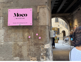 14 a2y. Spain - Barcelona - Born neighborhood - Moco Museum