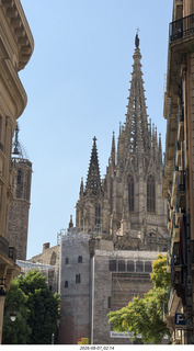 46 a2y. Spain - Barcelona - Born neighborhood - gothic cathedral