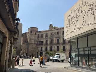 60 a2y. Spain - Barcelona - old Roman-Empire area
