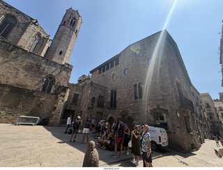 130 a2y. Spain - Barcelona - old Roman-Empire area