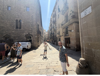132 a2y. Spain - Barcelona - old Roman-Empire area
