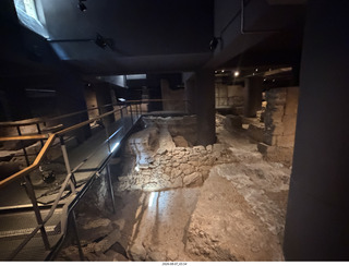 140 a2y. Spain - Barcelona - old Roman-Empire underground ruins