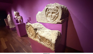 142 a2y. Spain - Barcelona - old Roman-Empire underground ruins