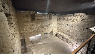 177 a2y. Spain - Barcelona - old Roman-Empire underground ruins