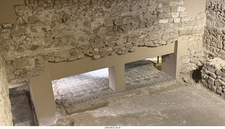 178 a2y. Spain - Barcelona - old Roman-Empire underground ruins