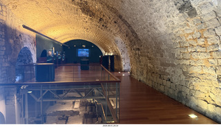 180 a2y. Spain - Barcelona - old Roman-Empire underground ruins