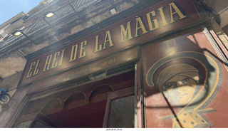 194 a2y. Spain - Barcelona - Born neighborhood - magic shop
