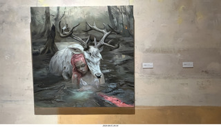 207 a2y. Spain - Barcelona - Born neighborhood - Figurative Art Museum