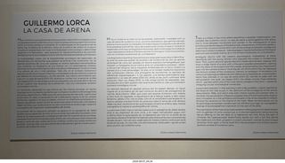 208 a2y. Spain - Barcelona - Born neighborhood - Figurative Art Museum sign