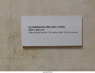 211 a2y. Spain - Barcelona - Born neighborhood - Figurative Art Museum sign