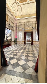 227 a2y. Spain - Barcelona - Born neighborhood - Figurative Art Museum - beautiful room