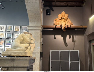 297 a2y. Spain - Barcelona - Born neighborhood - Figurative Art Museum entrance