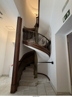 378 a2y. Spain - Barcelona - Born neighborhood - Picasso Museum - staircase