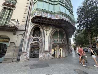 427 a2y. Spain - Barcelona - one of the wavy houses