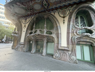 428 a2y. Spain - Barcelona - one of the wavy houses