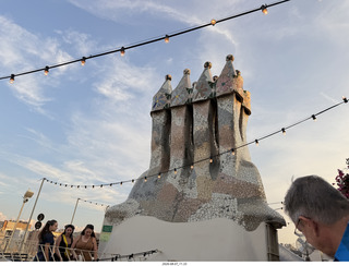 443 a2y. Spain - Barcelona - music at La Pedrera