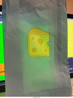 465 a2y. Spain - Barcelona - leftover pizza bag