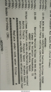 1 a2y. hotel notes
