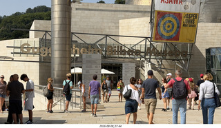 49 a2y. Spain - Bilbao - Guggenheim Museum - outside